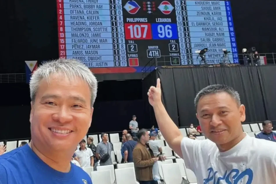 NBA Rising Stars Invitational scoreboard production view 1