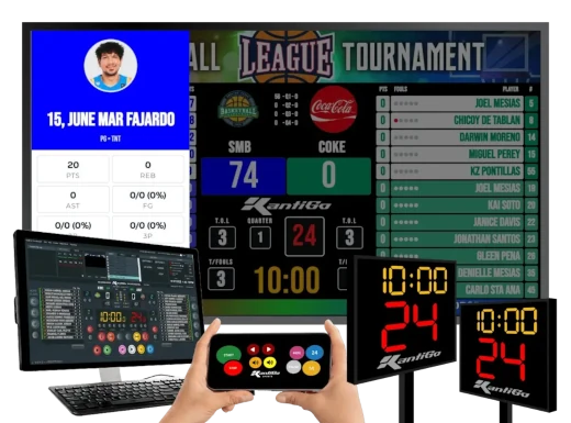 Arena 1-Sided scoreboard display