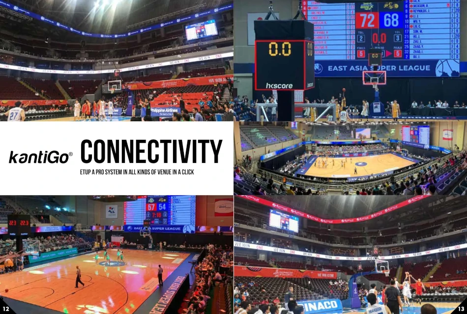 Connected scoreboard technology