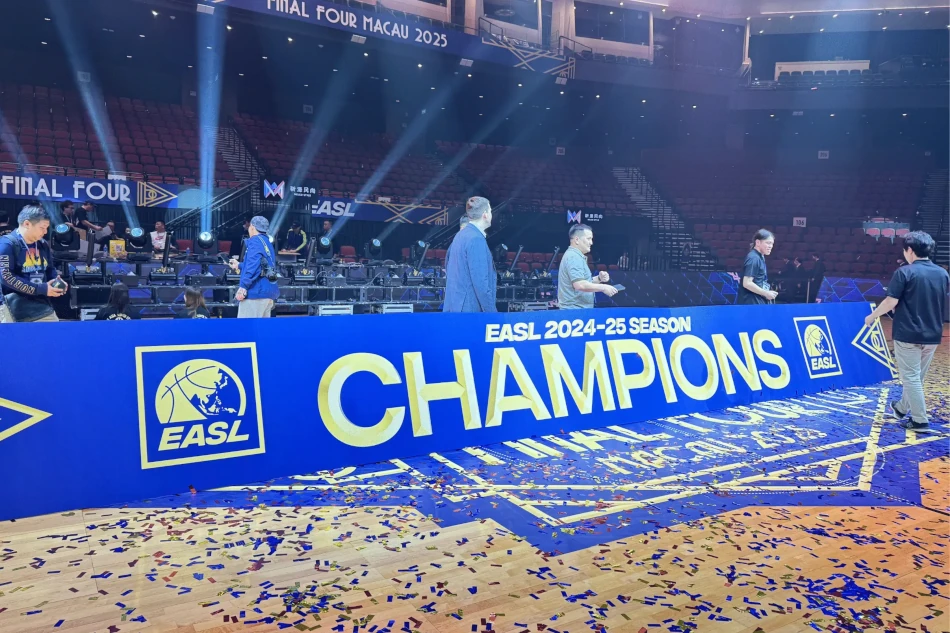 NBA Rising Stars Invitational scoreboard production view 2