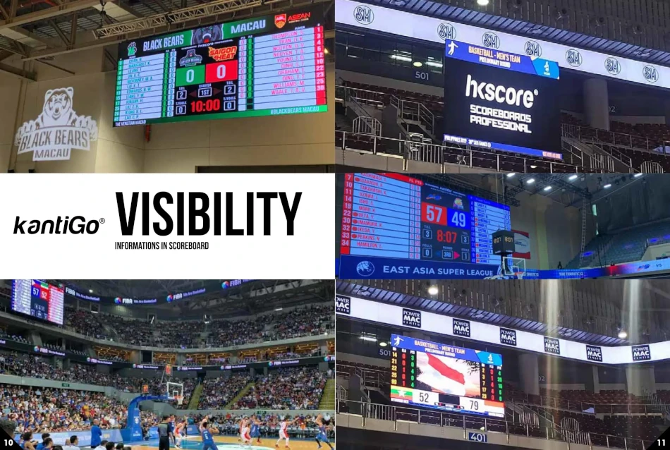 High-visibility sports information